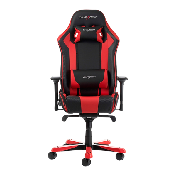 Игровое кресло DXRacer King GC-K06NR-S3 Красный Черный photo 1