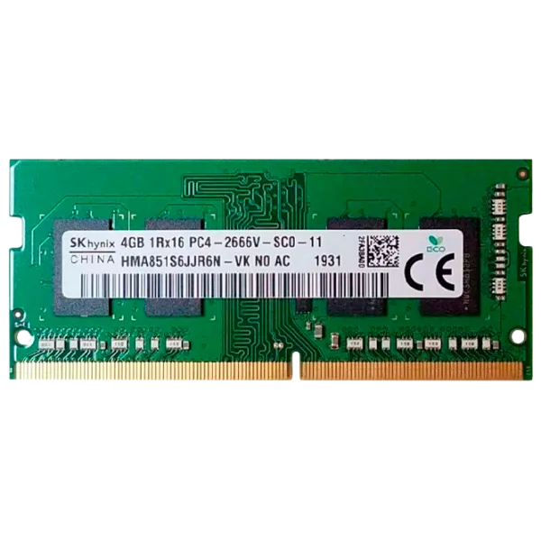Оперативная память Hynix HMA851S6JJRN-VK SO-DIMM/ DDR4/ 4 ГБ photo 1