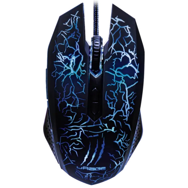 Мышь Hama uRage Illuminated 2 USB/ Черный photo 1 Мышь Hama uRage Illuminated 2 USB/ Черный photo 1