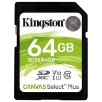 Card memorie Kingston Canvas Select Plus U1 64 GB SD/ Plus U1