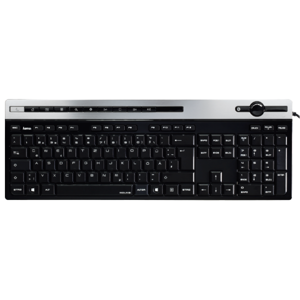 Tastatură Hama Molina Cu fir/ Black photo 1