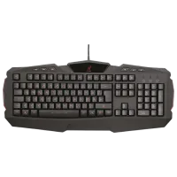 Клавиатура Hama uRage Illuminated Проводная/ Черный