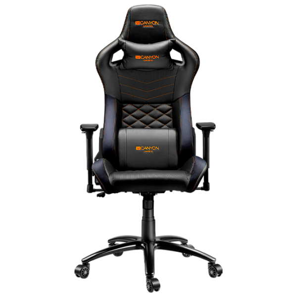 Scaun Gaming Canyon Nightfall Orange Black photo 1