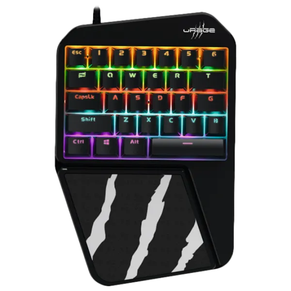Tastatură Hama uRage 3rgo 1H Mobile Cu fir/ Black photo 1 Tastatură Hama uRage 3rgo 1H Mobile Cu fir/ Black photo 1
