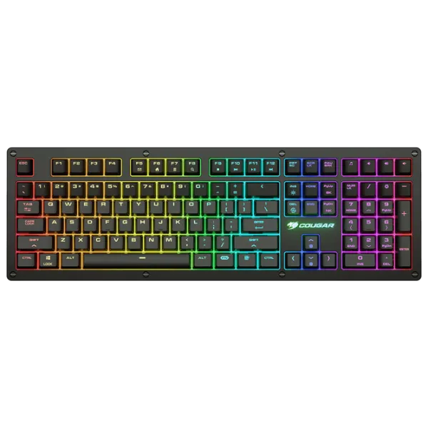 Tastatură Cougar PURI RGB Cu fir/ Black photo 1