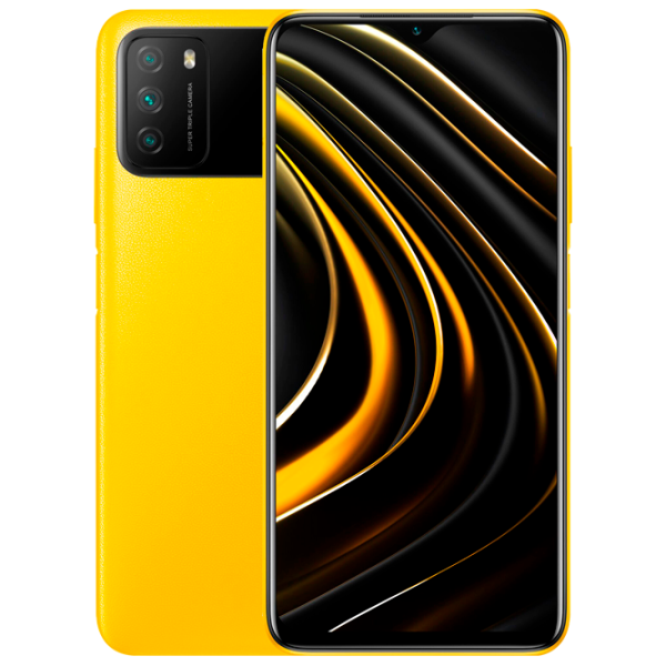 Poco M3 4 GB/ 64 GB/ Dual SIM/ Yellow  photo 1