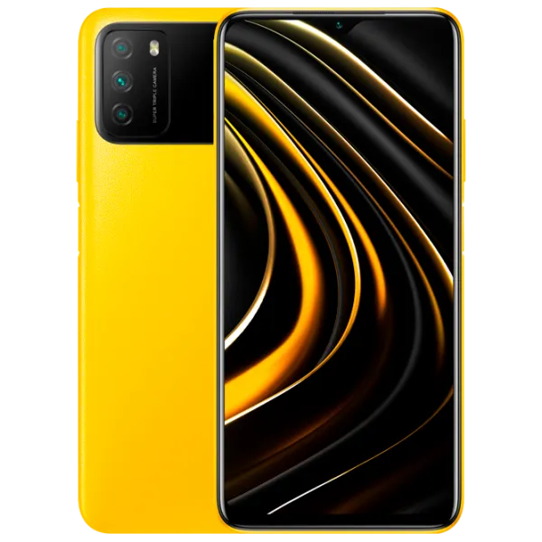 Poco M3 4 ГБ/ 128 ГБ/ Dual SIM/ Желтый  photo 1