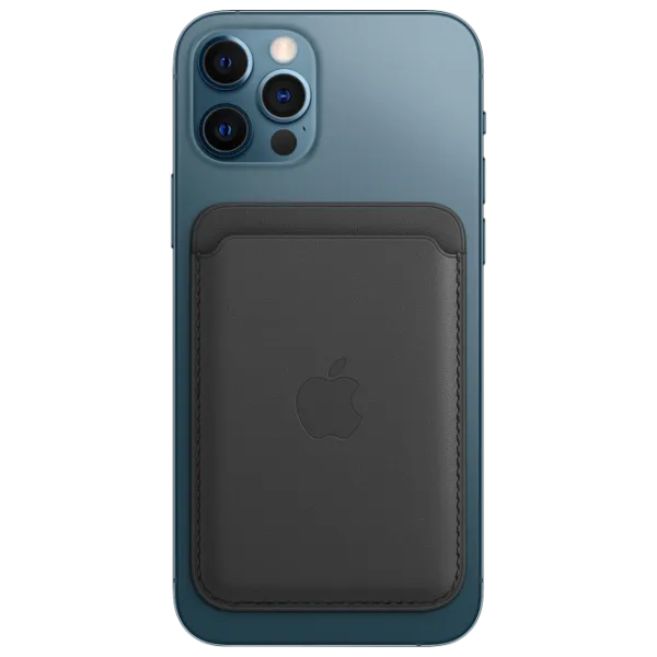 Husă Portmoneu Apple iPhone 12 - 14 All Apple/ MagSafe Back/ Piele/ Black photo 1 Husă Portmoneu Apple iPhone 12 - 14 All Apple/ MagSafe Back/ Piele/ Black photo 1