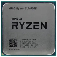 Процессор AMD Ryzen 5 3400GE Tray AM4/ 3.30 ГГц - 4.00 ГГц