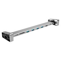 Адаптер Hama 9-in-1 USB-C Docking Station (200103) Серый