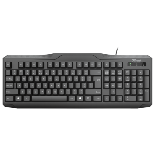 Tastatură Trust ClassicLine Cu fir/ Black photo 1