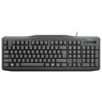 Tastatură Trust ClassicLine Cu fir/ Black