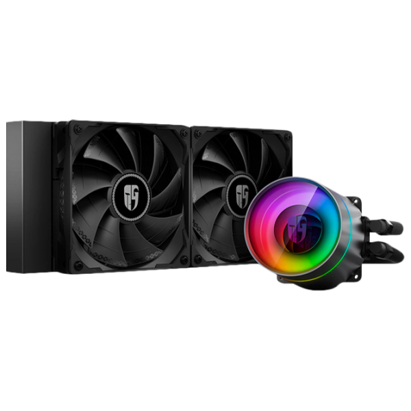 Жидкостное охлаждение Deepcool CAPTAIN CASTLE 280EX Гидродинамический/ 1600 об/ мин photo 1 Жидкостное охлаждение Deepcool CAPTAIN CASTLE 280EX Гидродинамический/ 1600 об/ мин photo 1