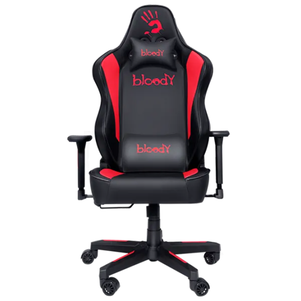 Игровое кресло A4Tech Bloody GC-330 Красный Черный photo 1 Игровое кресло A4Tech Bloody GC-330 Красный Черный photo 1
