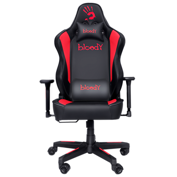 Игровое кресло A4Tech Bloody GC-330 Красный Черный photo 1 Игровое кресло A4Tech Bloody GC-330 Красный Черный photo 1