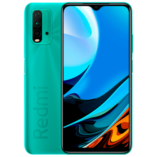 Xiaomi Redmi 9T 4 ГБ/ 128 ГБ/ Dual SIM/ Зеленый Ocean photo 1 Xiaomi Redmi 9T 4 ГБ/ 128 ГБ/ Dual SIM/ Зеленый Ocean photo 1