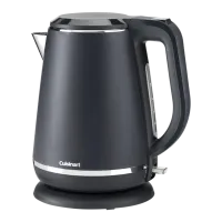 Чайник CUISINART CJK429E 1.5 л/ Скрытый (диск)/ Черный