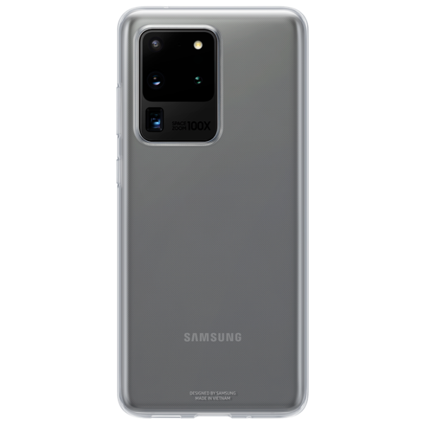 Чехол для смартфона Samsung Galaxy S20 Ultra Samsung/ Back/ TPU/ Прозрачный photo 1