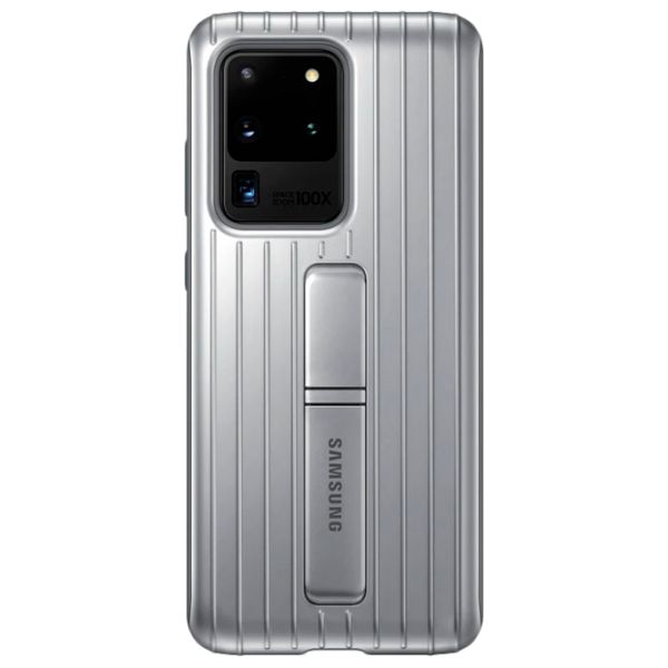 Чехол для смартфона Samsung Galaxy S20 Ultra Samsung/ Back/ PC/ Серебристый photo 1