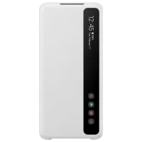 Husă pentru smartphone Samsung Galaxy S20+ Samsung/ Flip Cover/ PU/ White