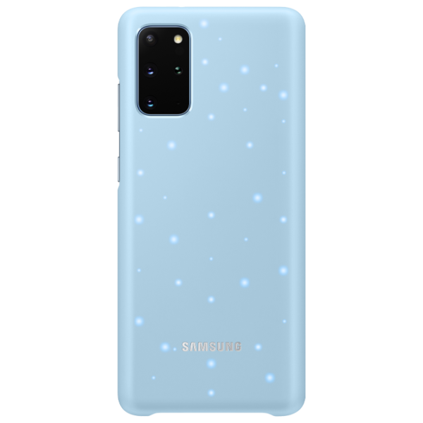 Чехол для смартфона Samsung Galaxy S20+ Samsung/ Led Cover/ Силикон/ Синий photo 1
