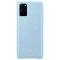 Husă pentru smartphone Samsung Galaxy S20+ Samsung/ Led Cover/ Silicon/ Blue