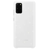 Husă pentru smartphone Samsung Galaxy S20+ Samsung/ Led Cover/ Silicon/ White