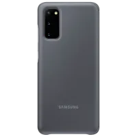 Чехол для смартфона Samsung Galaxy S20 Samsung/ Flip Cover/ Силикон/ Серый