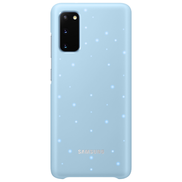 Чехол для смартфона Samsung Galaxy S20 Samsung/ Led Cover/ Силикон/ Синий photo 1