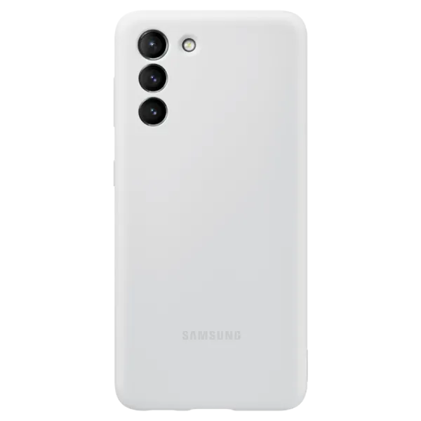 Чехол для смартфона Samsung Galaxy S21 Samsung/ Back/ TPU/ Светлый Серый photo 1