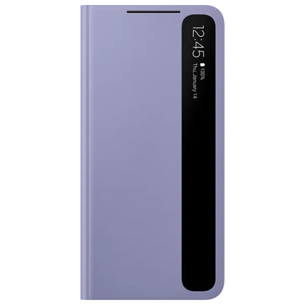 Чехол для смартфона Samsung Galaxy S21 Plus Samsung/ Flip Cover View/ PC/ PU/ Фиолетовый photo 1