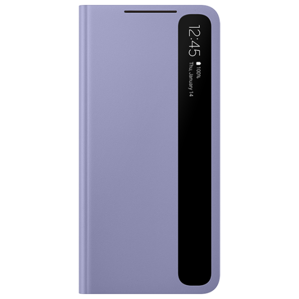 Чехол для смартфона Samsung Galaxy S21 Plus Samsung/ Flip Cover View/ PC/ PU/ Фиолетовый photo 1