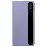 Чехол для смартфона Samsung Galaxy S21 Plus Samsung/ Flip Cover View/ PC/ PU/ Фиолетовый