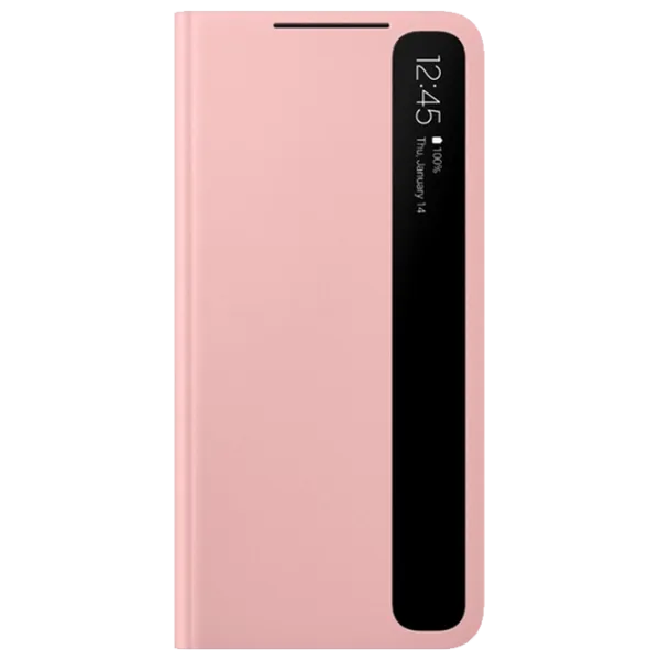 Чехол для смартфона Samsung Galaxy S21+ Samsung/ Чехол книжка/ PC/ PU/ Серый Розовый photo 1