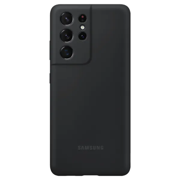 Husă pentru smartphone Samsung Galaxy S21 Ultra Samsung/ Back/ TPU/ Black photo 1