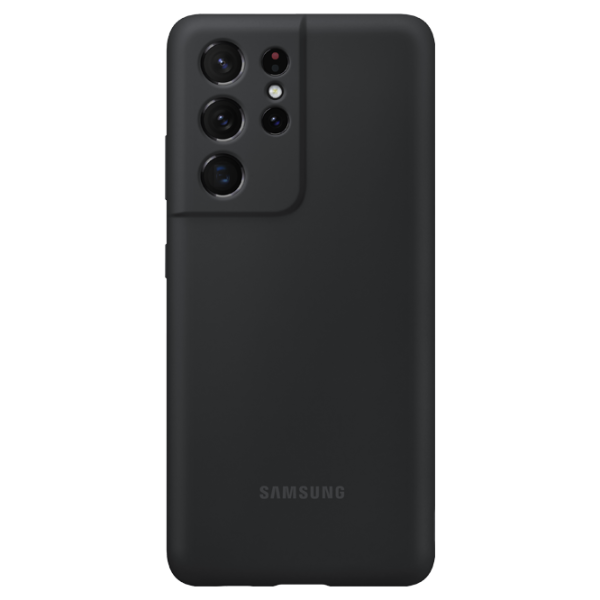 Husă pentru smartphone Samsung Galaxy S21 Ultra Samsung/ Back/ TPU/ Black photo 1