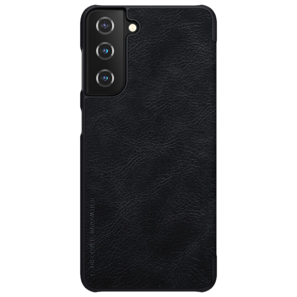 Husă pentru smartphone Samsung Galaxy S21+ Nillkin/ Back/ Piele/ Black photo 1