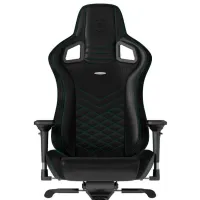 Scaun Gaming NOBLECHAIRS EPIC Series Green Black photo 2