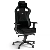 Scaun Gaming NOBLECHAIRS EPIC Series Green Black photo 3