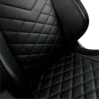 Scaun Gaming NOBLECHAIRS EPIC Series Green Black photo 9