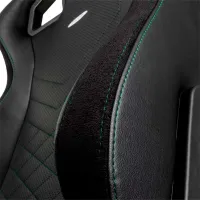 Scaun Gaming NOBLECHAIRS EPIC Series Green Black photo 11