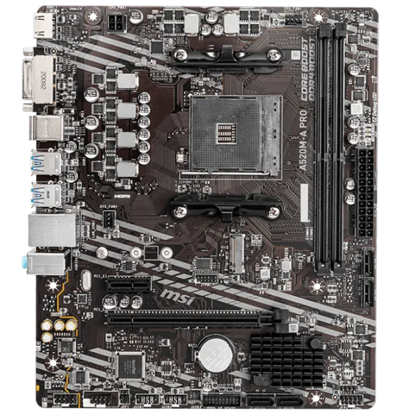 Материнская плата MSI A520M-A PRO mATX/ AMD A520 photo 1
