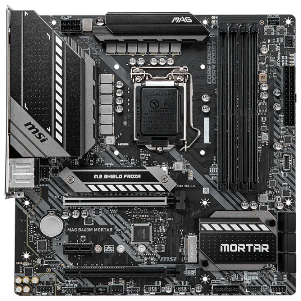 Placă de bază MSI MAG B460M MORTAR Gaming/ mATX/ intel B460M photo 1