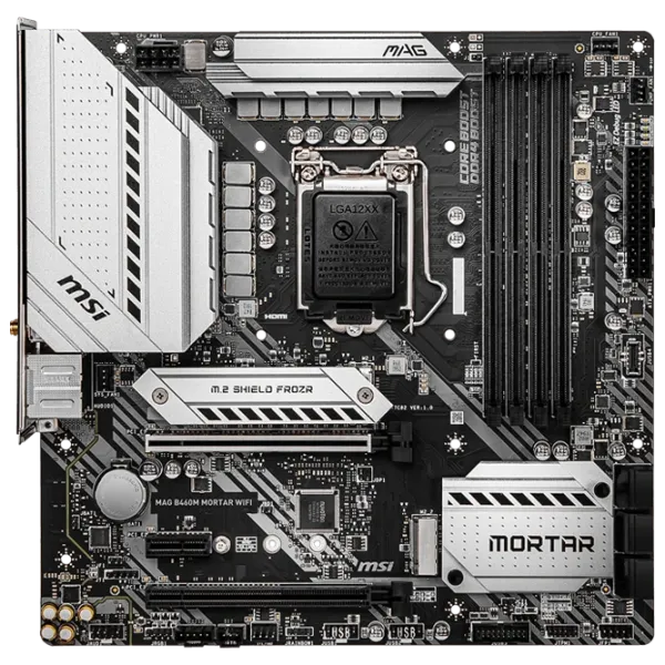 Placă de bază MSI MAG B460M MORTAR Wi-Fi mATX/ intel B460M photo 1