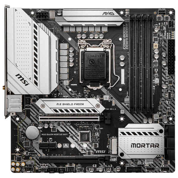 Placă de bază MSI MAG B460M MORTAR Wi-Fi mATX/ intel B460M photo 1