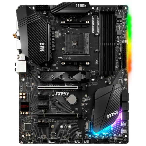 Материнская плата MSI B450 GAMING PRO CARBON MAX WIFI ATX/ AMD B450 photo 1