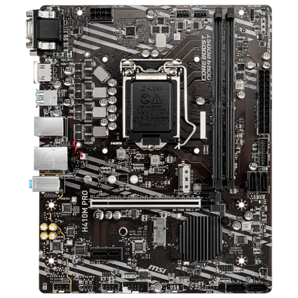 Материнская плата MSI H410M PRO Business/ mATX/ Intel H410 photo 1
