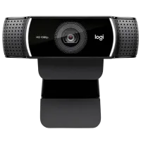 Веб-камера Logitech C922 Pro 2 МП / Черный