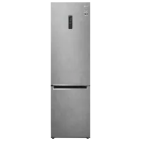 Frigider LG GA-B509MCUM cu congelator jos LINEARCooling/MetalFresh/DoorCooling+/Gray