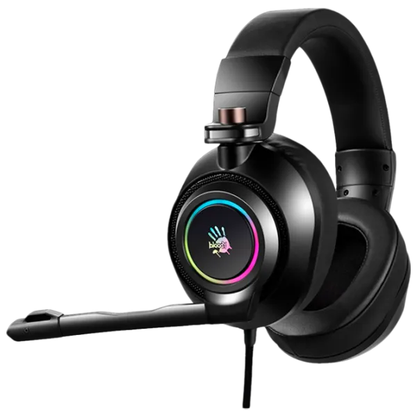 Căști A4Tech Bloody G580 Black Cu fir/ Gaming photo 1